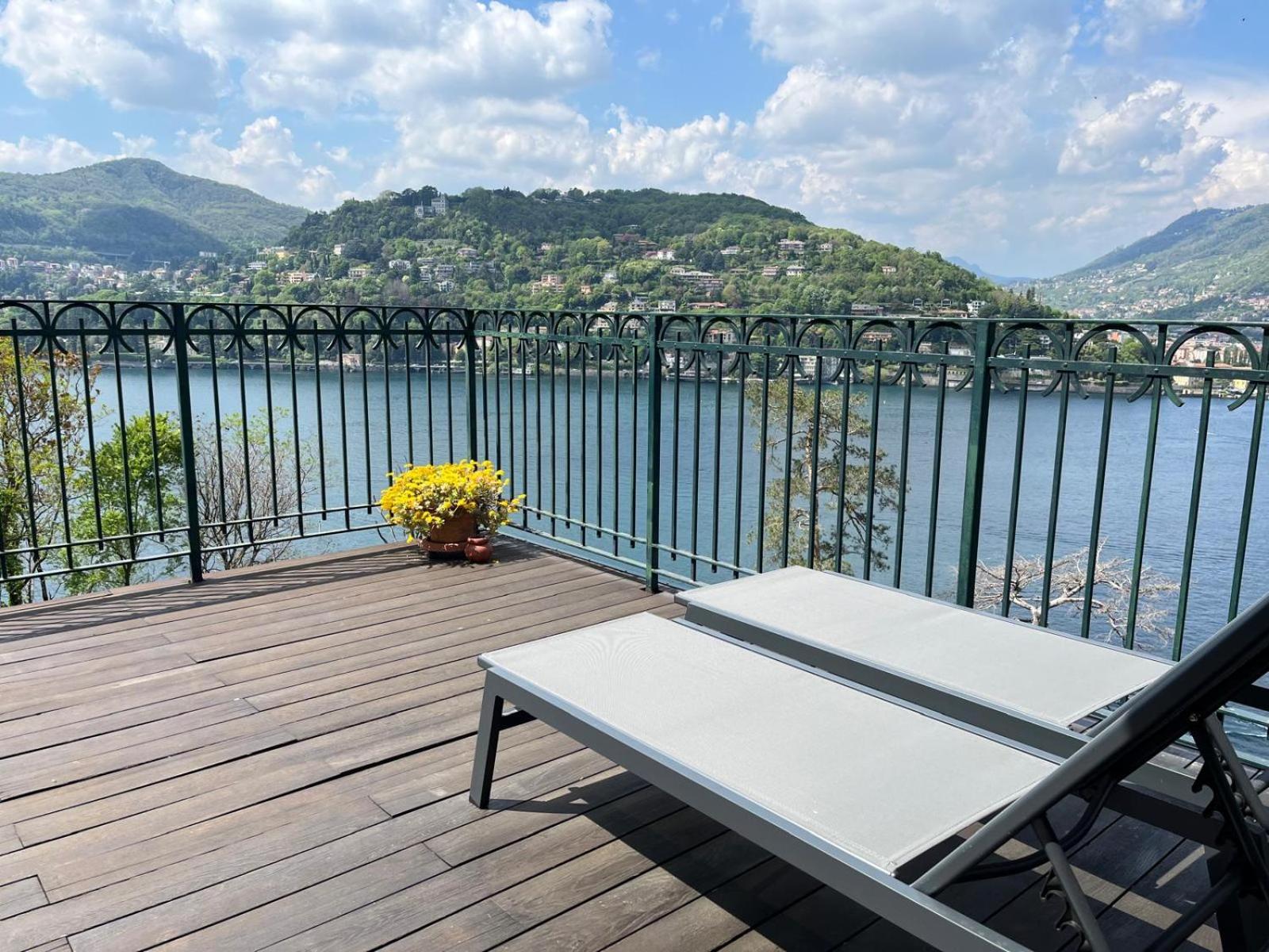 Como Lake & Mountain Exterior foto