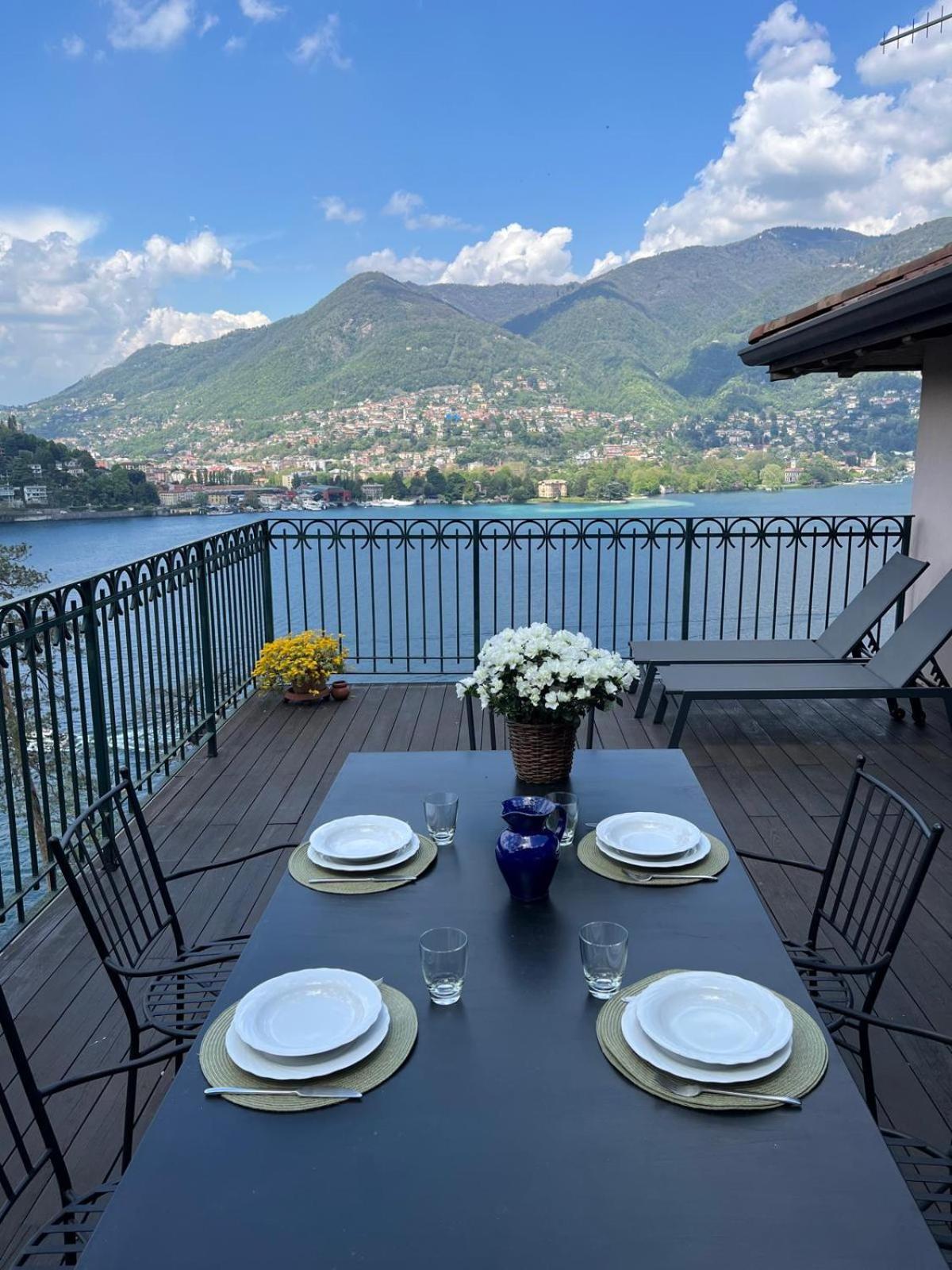 Como Lake & Mountain Exterior foto